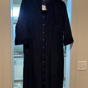 Croft & Barrow Dark Blue Dress